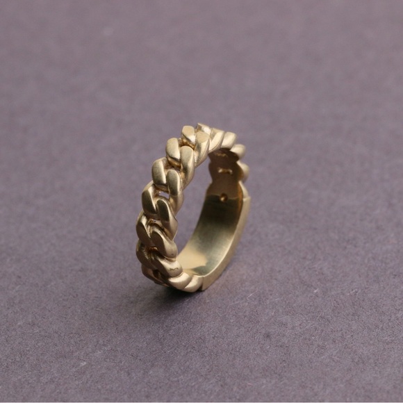 Marc Jacobs the Barcode Monogram ID Chain Ring size 6 - Picture 4 of 7